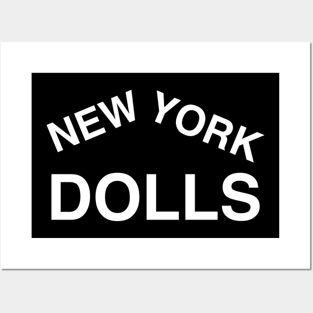 NEW YORK DOLLS Wall Art by TheCosmicTradingPost